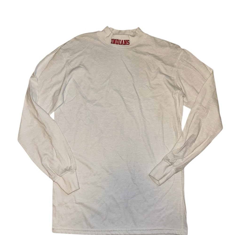 Cleveland Indians MLB Majestic Mock Turtle Neck Sz L